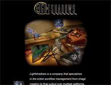 Tablet Screenshot of lightshadows.com